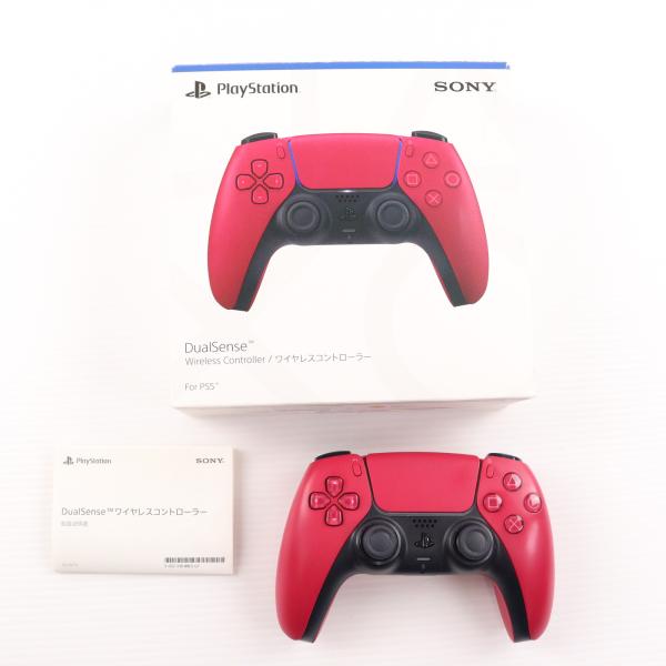 PS5 DualSense コズミックレッド コントローラー 中古美品 中古即納』{ACC}{PS5} DualSense(デュアルセンス) ワイヤレス