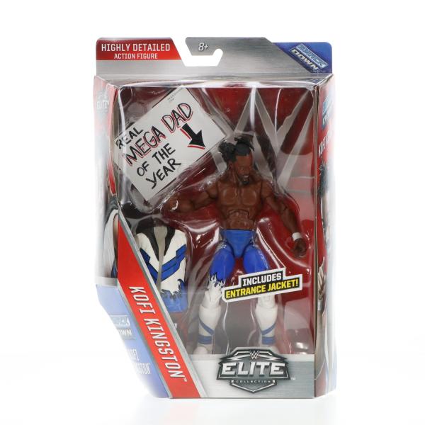 『中古即納』{FIG} コフィ・キングストン エントランスジャケット WWE エリートコレクション 43 スマックダウン アクションフィギュア マテル