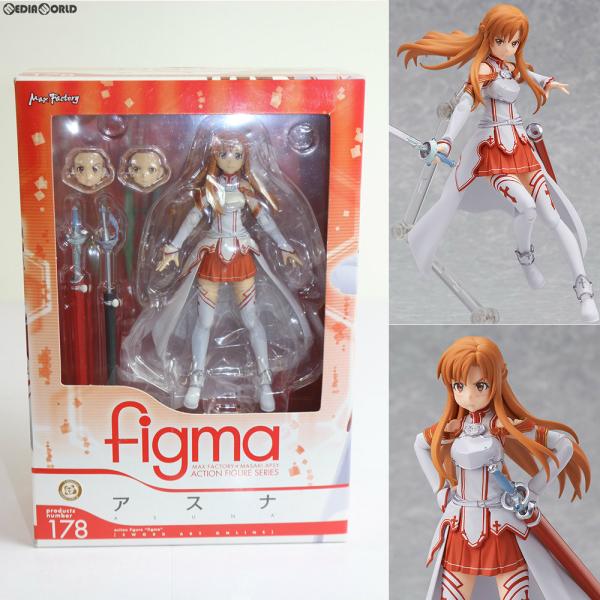 Max Factory - (再販) figma(フィグマ) 178 アスナ ソードアート・オンライン(SAO) 完成品 可動フィギュア マックスファクトリー マックスファクトリー 『中古即納』{FIG} (再販) figma(フィグマ