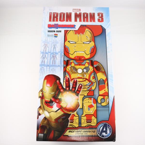 大幅値下げ！新品BE＠RBRICK100%アイアンマン3WF2015冬開催記念 楽天市場】BE@RBRICK IRON MAN MARK III 100％ & 400