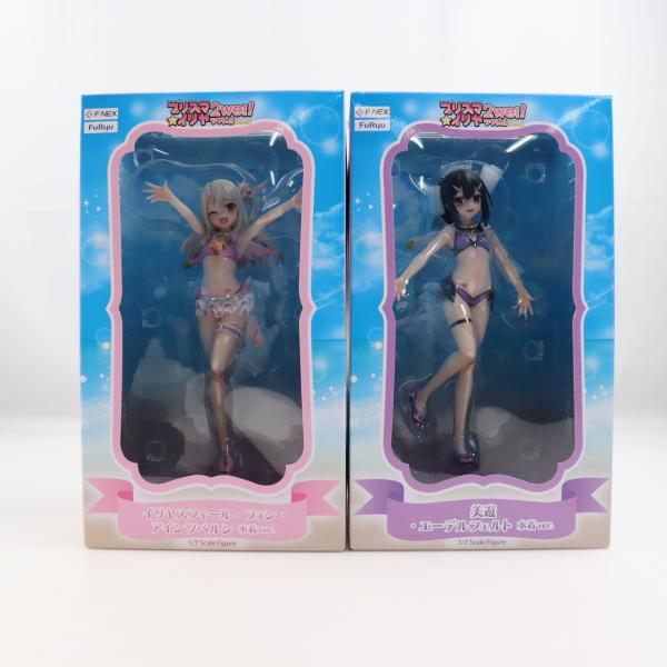 フリュー 『中古即納』{FIG} FURYU HOBBY MALL限定 イリヤ＆美遊 水着