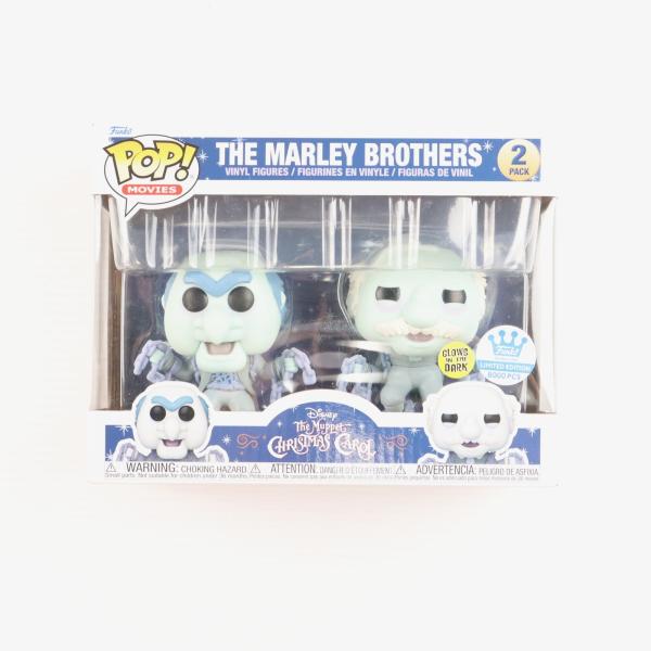 『中古即納』{FIG} POP! MOVIES マーレイブラザーズ Glow in the Dark 2 Pack マペットのクリスマス・キャロル 完成品 フィギュア FUNKO(ファンコ)(20231231)