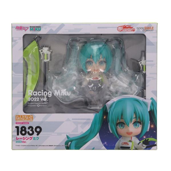 中古即納』{FIG} ねんどろいど 1839 レーシングミク 2022Ver. 初音ミク