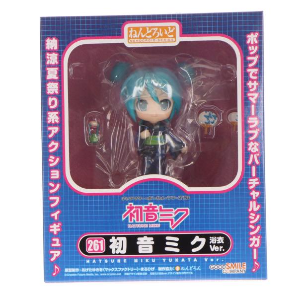 ねんどろいど 261 初音ミク 浴衣 Ver. フィギュア グッドスマイルカンパニー 『中古即納』{FIG} ねんどろいど 261 初音
