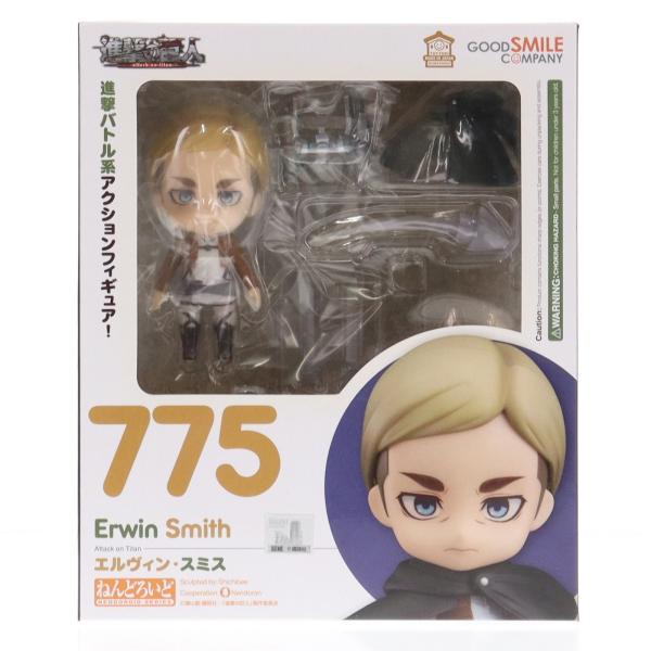 【値下げしました】 ねんどろいど 進撃の巨人 エルヴィン・スミス 775 グッドスマイルカンパニー 『中古即納』{FIG} ねんどろいど 775