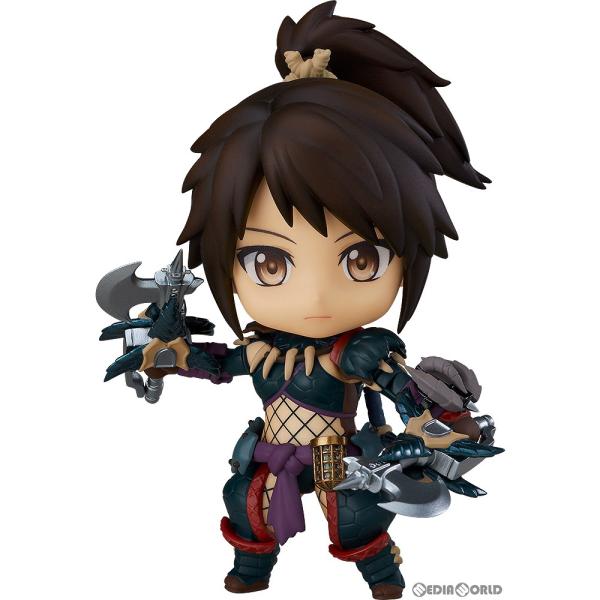 中古即納』{FIG} ねんどろいど ハンター♀ ナルガα Ver. DX モンハン
