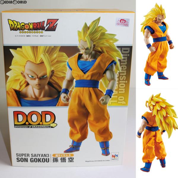 Dimension of DRAGONBALL(ディメンションオブドラゴンボール) 超サイヤ人3 孫悟空 完成品 ドラゴンボール フィギュア メガハウス メガハウス 『中古即納』{FIG} Dimension of DRAGONBALL