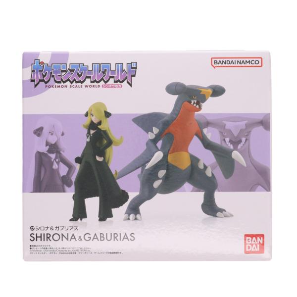 (再販)(食玩) プレミアムバンダイ限定 ポケモンスケールワールド シンオウ地方 シロナ&ガブリアス ポケットモンスター 1/20 フィギュア バンダイ 中古即納』{FIG} (再販)(食玩) プレバン限定 ポケモンスケールワールド