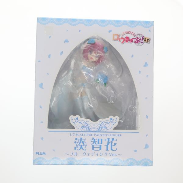 『中古即納』{FIG} 湊智花〜ブルーウェディングVer.〜(みなとともか) ロウきゅーぶ!SS 1/7完成品 フィギュア(PF064) PLUM(プラム)(20170131)