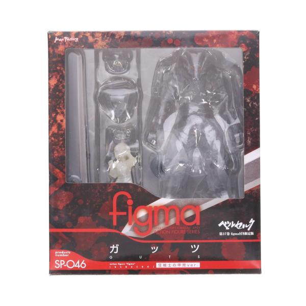 ポストカード2枚付属 ベルセルク 37巻 figma(フィグマ) SP-046 ガッツ 狂戦士の甲冑ver.付き初回限定版 完成品 可動フィギュア 書籍 白泉社 中古即納』{FIG} ポストカード2枚付属 ベルセルク 37巻 figma SP-046