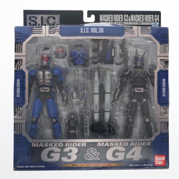 中古即納』{FIG} S.I.C. VOL.39 仮面ライダーG3&仮面ライダーG4 仮面