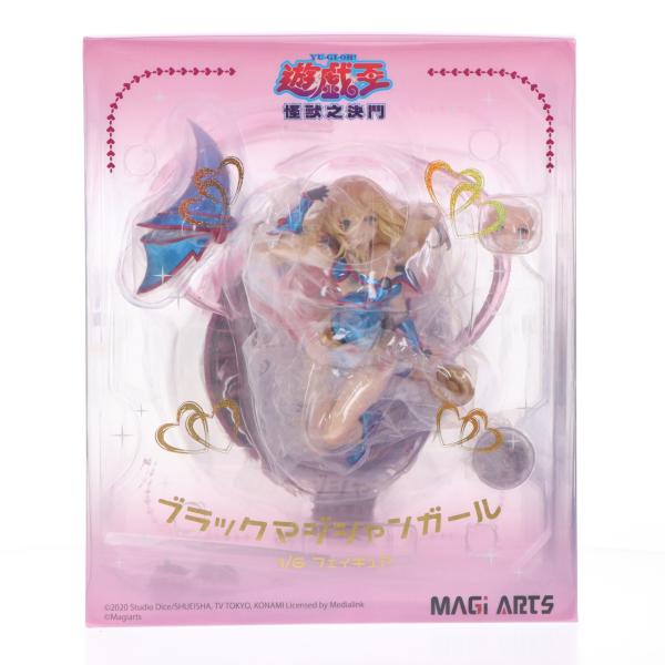 『中古即納』{FIG} 色紙＆タペストリー無し WF会場限定 ブラック・マジシャン・ガール(メッキカラー) 遊☆戯☆王 1/6 フィギュア MAGI ARTS(20231002)