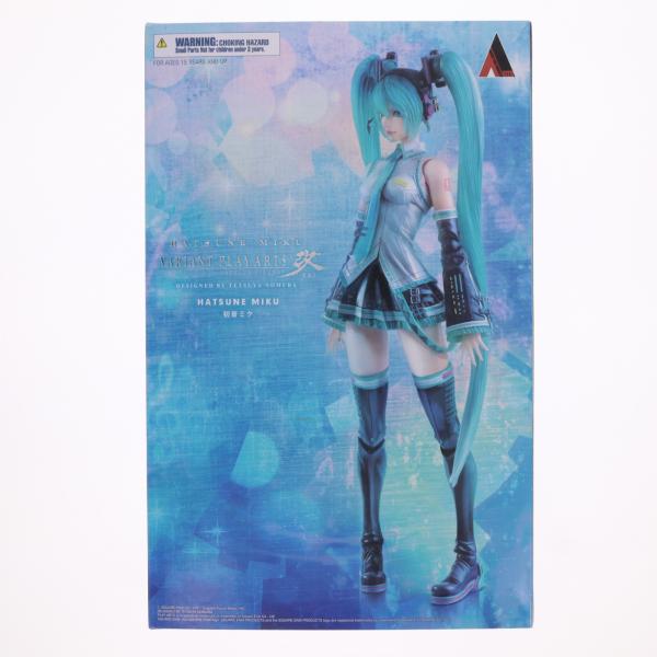 『中古即納』{FIG} VARIANT PLAY ARTS改 HATSUNE MIKU DESIGNED BY TETSUYA NOMURA 初音ミク フィギュア スクウェア・エニックス(20151226)