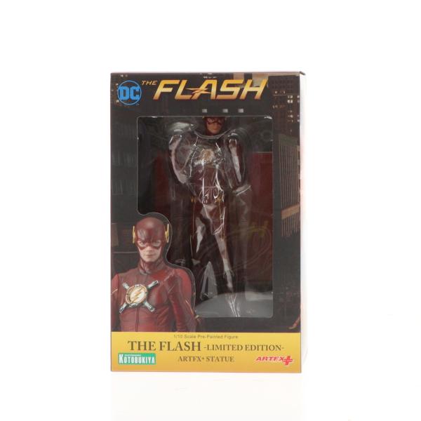 『中古即納』{FIG} 東京コミコン2017限定 ARTFX+ フラッシュ -THE FLASH-(ザ・フラッシュ) リミテッドエディション 1/10 フィギュア コトブキヤ(20171201)