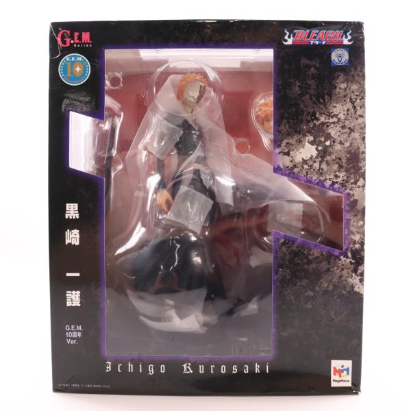 『中古即納』{FIG} G.E.M.シリーズ 黒崎一護 G.E.M.10周年ver. BLEACH(ブリーチ) フィギュア 一部店舗＆オンラインショップ限定 メガハウス(20190926)
