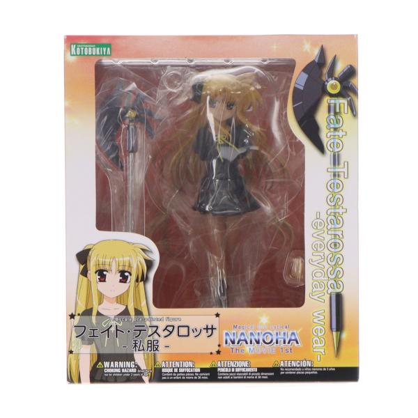 『中古即納』{FIG} フェイト・テスタロッサ 私服 魔法少女リリカルなのは The MOVIE 1st 1/8 完成品 フィギュア(PP425) コトブキヤ(20110326)