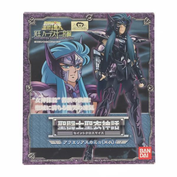 『中古即納』{FIG} 聖闘士聖衣神話 アクエリアスカミュ(冥衣) 聖闘士星矢 冥王ハーデス十二宮編 完成品 可動フィギュア バンダイ(20090228)