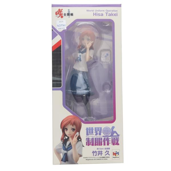 『中古即納』{FIG} 世界制服作戦 竹井久(たけいひさ) 咲-saki-全国編 1/10 完成品 フィギュア メガハウス(20150701)