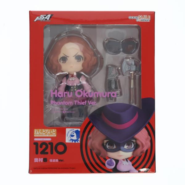 『中古即納』{FIG} ねんどろいど 1210 奥村春(おくむらはる) 怪盗服Ver. PERSONA5 the Animation フィギュア グッドスマイルカンパニー(20200411)