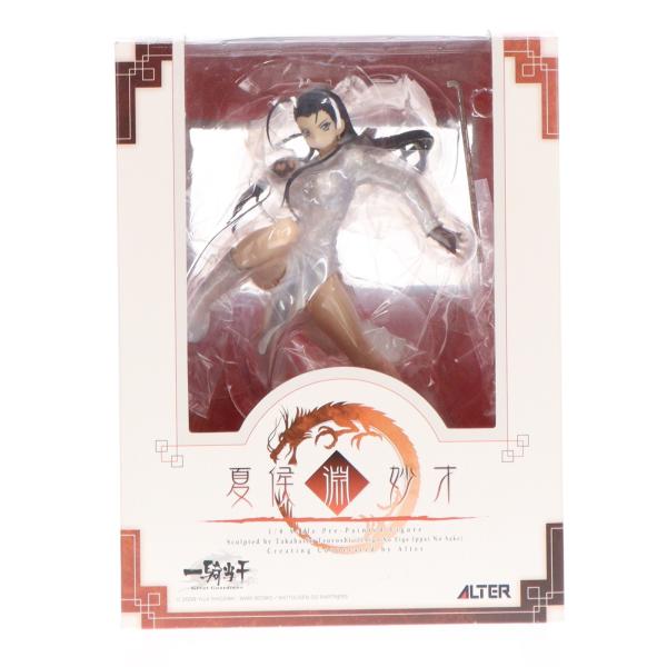 『中古即納』{FIG} 夏侯淵妙才(かこうえんみょうさい) 一騎当千 Great Guardians 1/8 完成品 フィギュア アルター(20100403)