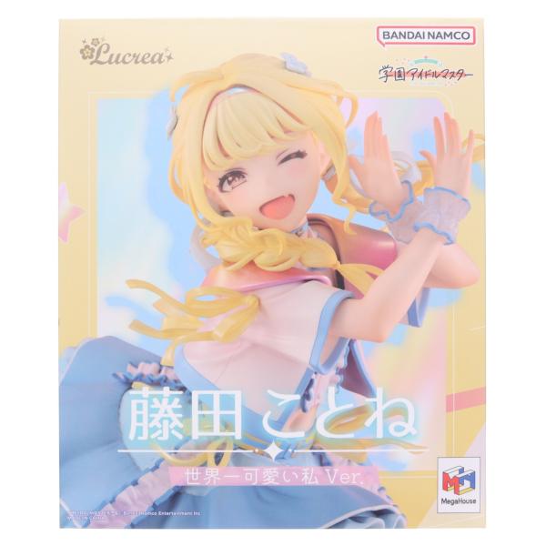 『中古即納』{FIG} Lucrea 藤田ことね 世界一可愛い私 Ver. 学園アイドルマスター 1/7 フィギュア プレバン＆一部店舗＆オンライン限定 メガハウス(20250729)