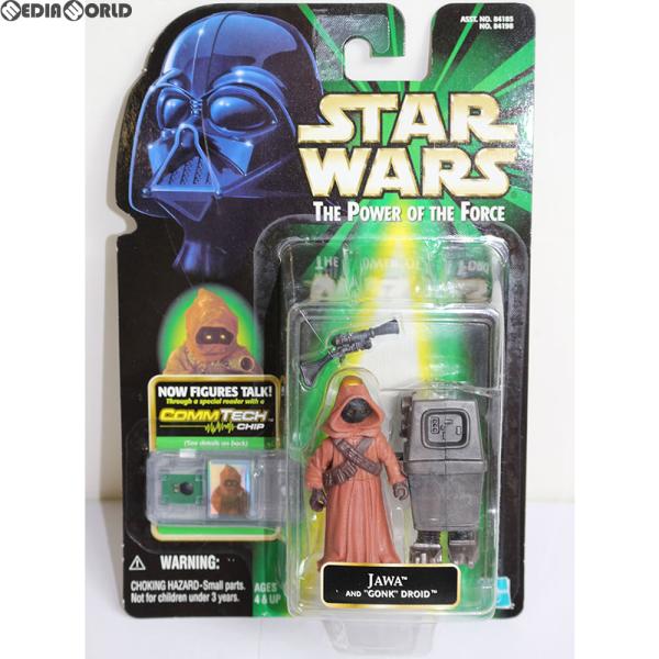 『中古即納』{FIG} スター・ウォーズ パワー・オブ・ザ・フォース コムテック ベーシックフィギュア ジャワ＆ゴンクドロイド STAR WARS トミー(19991231)