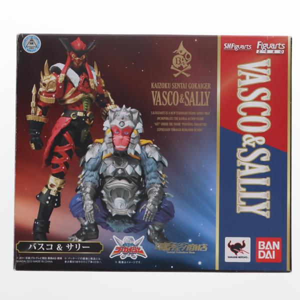 『中古即納』{FIG} 魂ウェブ商店限定 S.H.Figuarts(フィギュアーツ) バスコ&amp;サリー 海賊戦隊ゴーカイジャー 完成品 可動フィギュア バンダイ(20121225)