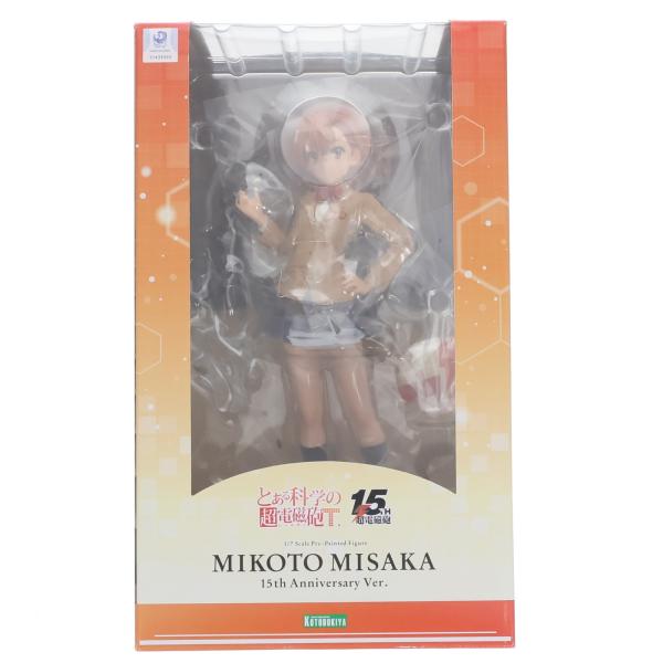 『中古即納』{FIG} コトブキヤショップ限定特典付属 御坂美琴 15周年記念Ver. とある科学の超電磁砲T 1/7 フィギュア(PV014) コトブキヤ(20230419)