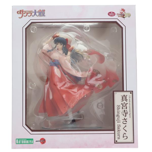 『中古即納』{FIG} ARTFX J 真宮寺さくら(しんぐうじさくら) サクラ大戦 1/8 完成品 フィギュア(PP639) コトブキヤ(20161030)