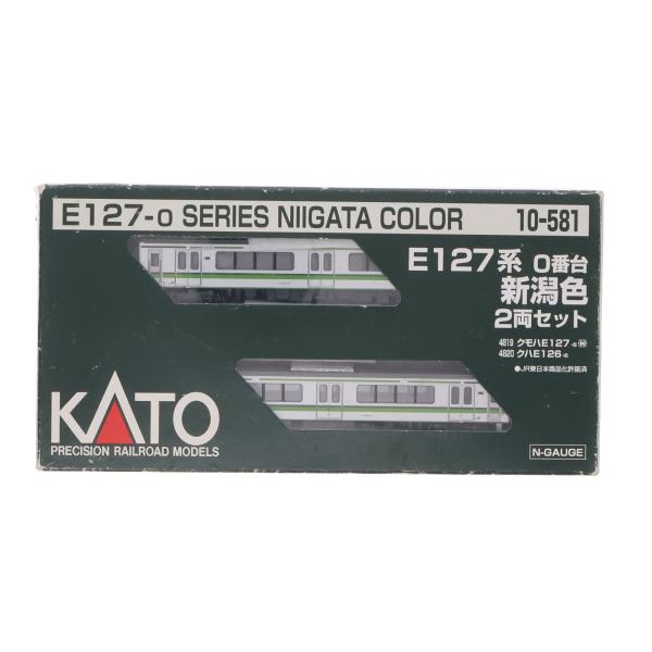 中古即納』{RWM} 10-581 E127系0番台 新潟色 2両セット(動力付き) N