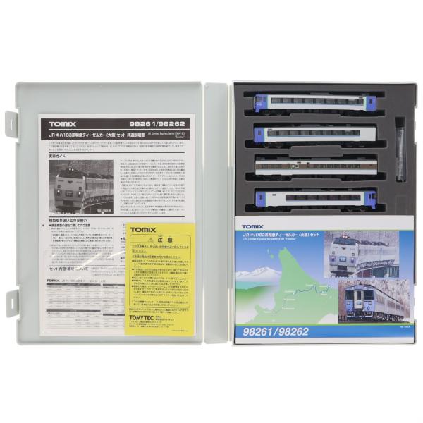 『中古即納』{RWM} 98262 JR キハ183系特急ディーゼルカー(大雪)セットB(4両)(動力付き) Nゲージ 鉄道模型 TOMIX(トミックス)(20180401)