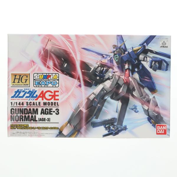 中古即納』{PTM} HG 1/144 ガンダムAGE-3 ノーマル フルカラーメッキ