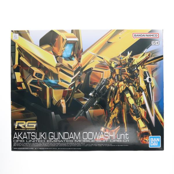 中古即納』{PTM} RG 1/144 アカツキガンダム(オオワシ装備) 機動戦士