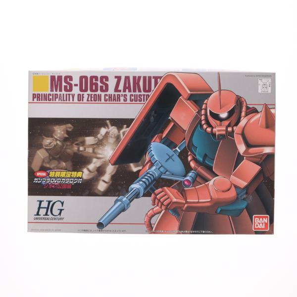 中古即納』{PTM} 特別限定特典付属 HGUC 1/144 MS-06S シャア専用ザク