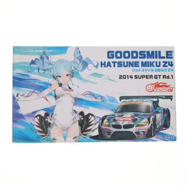 GOODSMILE HATSUNE MIKU Z4 2014 プラモデル 中古即納』{PTM} 1/24 グッドスマイル 初音ミク Z4 2014 SUPER GT 開幕