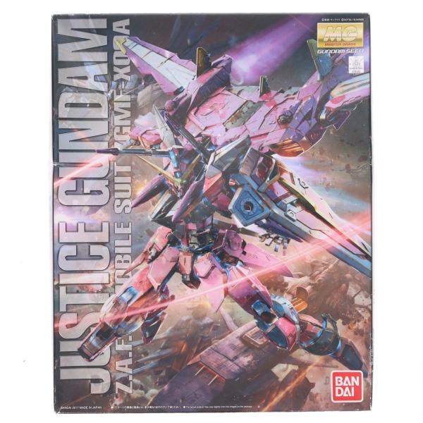 『中古即納』{PTM} MG 1/100 ZGMF-X09A ジャスティスガンダム 機動戦士ガンダムSEED(シード) プラモデル バンダイ(20180324)