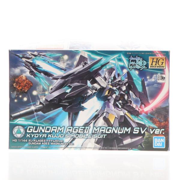 HGBD 1/144 ガンダムAGEIIマグナムSVver. 未組立 中古即納』{PTM} HGBD 1/144 AGE-IIMG ガンダムAGEIIマグナム SVver