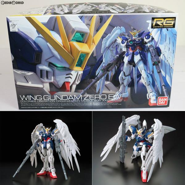 【中古】RG 1/144 XXXG-00W0 ウイングガンダムゼロ EW (新機動戦記ガンダムW Endless Waltz) 中古即納』{PTM} RG 1/144 XXXG-00W0 ウイングガンダムゼロ EW 新機動