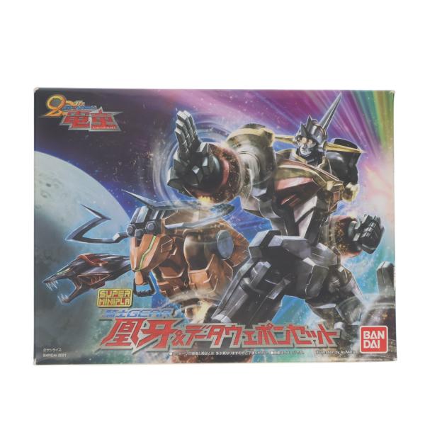 『中古即納』{PTM} (食玩) スーパーミニプラ GEAR戦士電童(ギアファイターでんどう) 凰牙&amp;データウェポンセット プラモデル バンダイ(20210125)