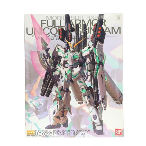 『中古即納』{PTM} MG 1/100 RX-0 フルアーマーユニコーンガンダムVer.Ka 機動戦士ガンダムUC(ユニコーン) プラモデル(0172818) バンダイ(20111224)