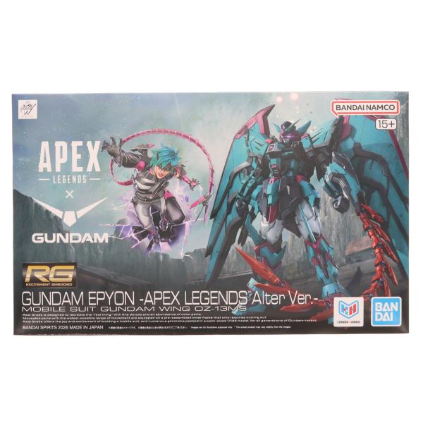 『中古即納』{PTM} RG 1/144 ガンダムエピオン -APEX LEGENDS(TM) オルター Ver.- 新機動戦記ガンダムW プラモデル(5184129) バンダイスピリッツ(20260725)