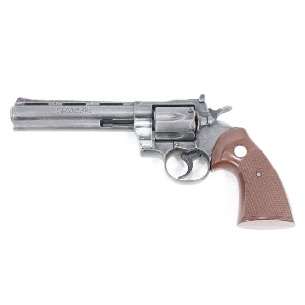 『中古即納』{MIL} MGC 発火モデルガン コルトパイソン.357マグナム 6インチ SRH (18歳以上専用)(20150223)