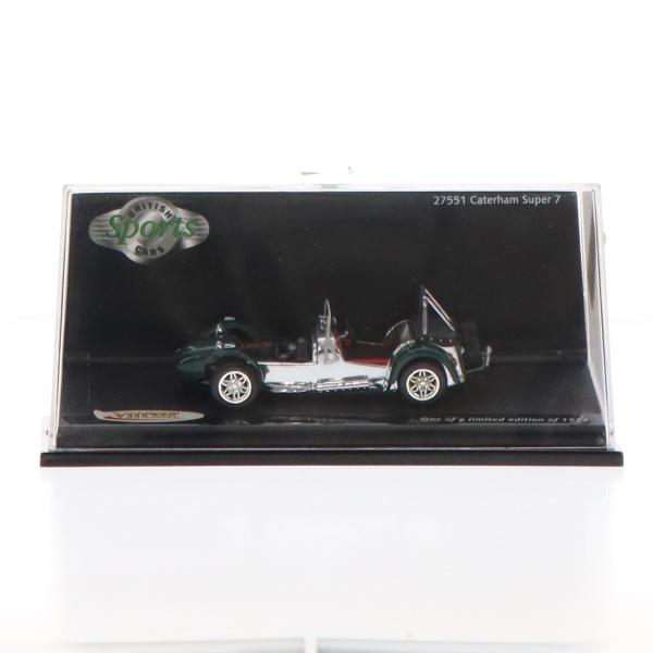 『中古即納』{MDL} British Sports Cars 1/43 Caterham Super7(ケータハム スーパー7) 完成品 ミニカー(27551) VITESSE(ビテス)(19991231)