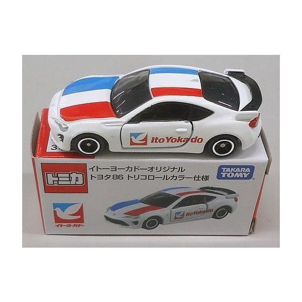 『中古即納』{MDL} トミカ イトーヨーカドー 1/60 トヨタ86 トリコロールカラー仕様(ホワイト×ブルー×レッド) ミニカー タカラトミー(19991231)
