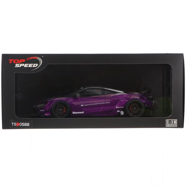 『中古即納』{MDL} Top Speedシリーズ 1/18 マクラーレン 720S LB★Works(パープル) ミニカー(TS0588) TSM(トゥルースケールミニチュアズ)(20250531)
