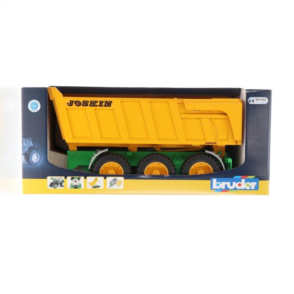 中古即納』{TOY} 1/16 Joskin Tippingトレーラー 完成トイ bruder