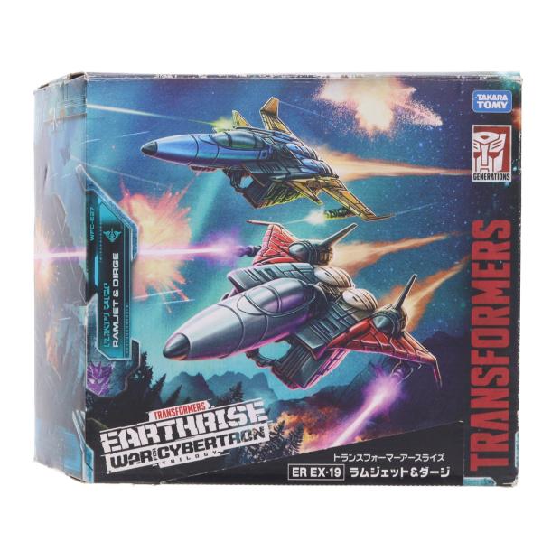 『中古即納』{TOY} タカラトミーモール限定 トランスフォーマー アースライズ ER EX-19 ラムジェット&amp;ダージ 完成トイ タカラトミー(20210228)