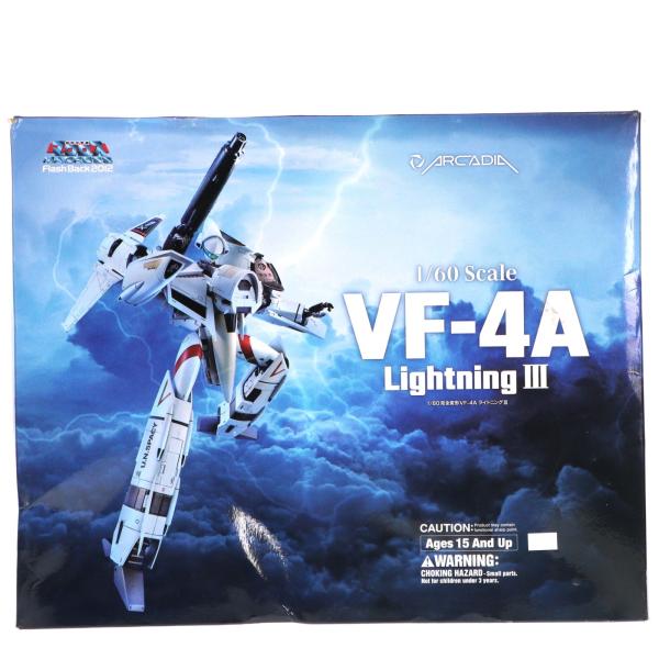 『中古即納』{TOY} 完全変形 1/60 VF-4A ライトニングIII 一条輝 搭乗機 超時空要塞マクロス Flash Back 2012 完成トイ アルカディア(20210123)
