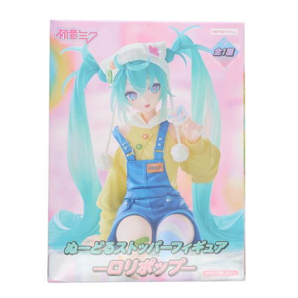 【新品未開封】初音ミク ぬーどるストッパー フィギュア ロリポップ フリュー 『中古即納』{FIG} 初音ミク ぬーどるストッパーフィギュア