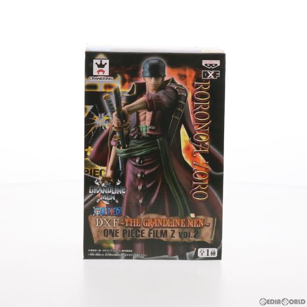 『中古即納』{FIG} ロロノア・ゾロ ワンピース DXF〜THE GRANDLINE MEN〜 ONE PIECE FILM Z vol.2 フィギュア プライズ(48683) バンプレスト(20131220)